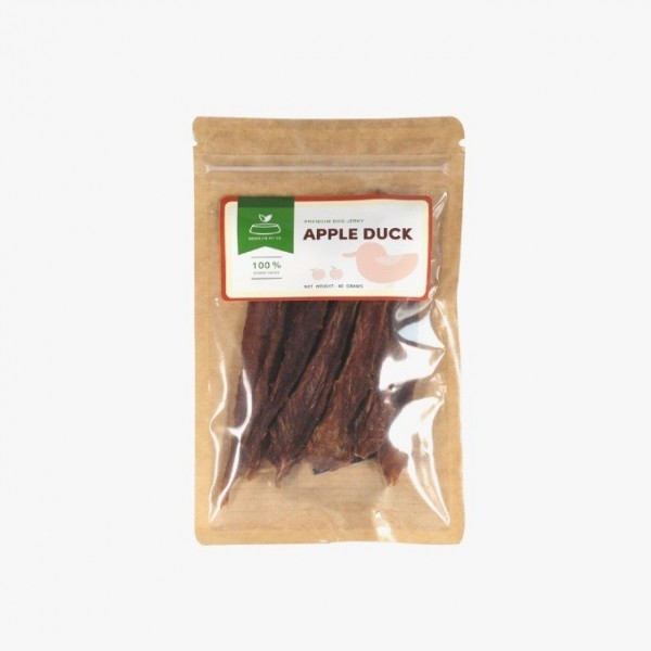 페오펫몰,브루클린펫코 애플 덕 40g (사과, 오리안심)