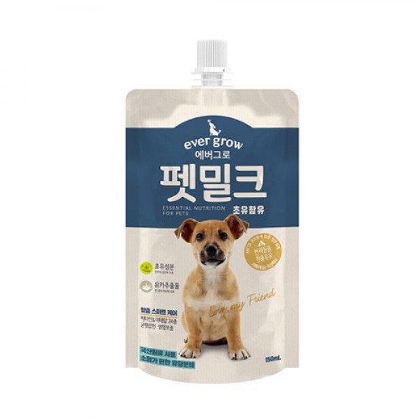페오펫몰,에버그로 펫밀크(초유함유)150ml (박스/10개입)