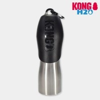콩 H2O 25온스 보틀 블랙 740ml 스테인리스 휴대용 물병