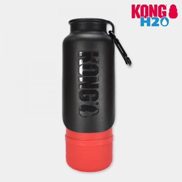 페오펫몰,콩 H2O 25온스 단열 보틀 레드 740ml 스테인리스 휴대용 물병