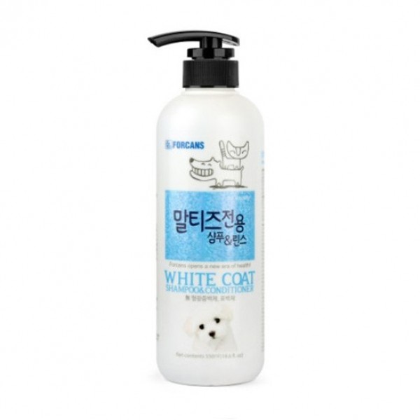 페오펫몰,포켄스 말티즈 전용 샴푸&린스 550ml