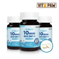 [3통] 비타파우 쏘헬시 10mm 알티지 애견 오메가3 (180캡슐) 강아지 고양이 영양제