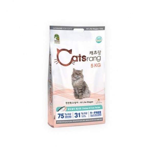페오펫몰,캐츠랑 고양이 사료 전연령 5kg [최저가]
