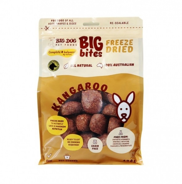 페오펫몰,빅독 동결건조 사료 빅 바이트 캥거루 1Kg [최저가]