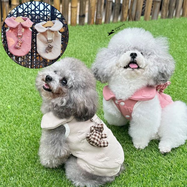 페오펫몰,[패션독]애견의류,강아지옷,강아지가을옷,강아지패션,강아지하네스,강아지조끼,짝꿍곰하네스