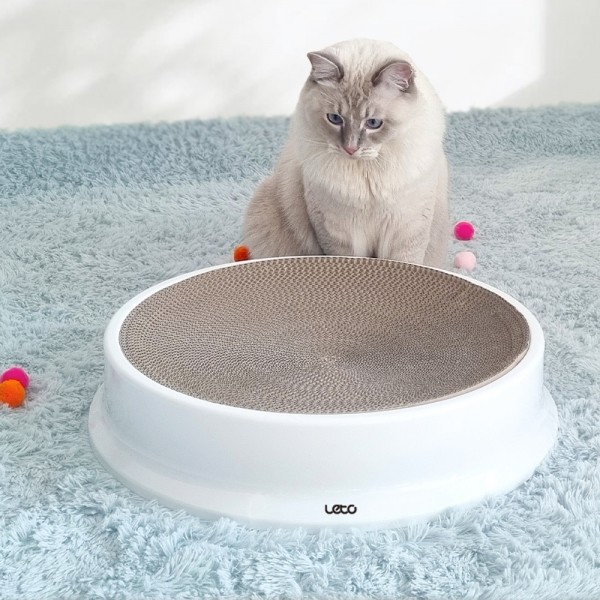 페오펫몰,[행복특가] 레토 고양이 원형 스크래쳐 특대형 50cm LPS-CS02