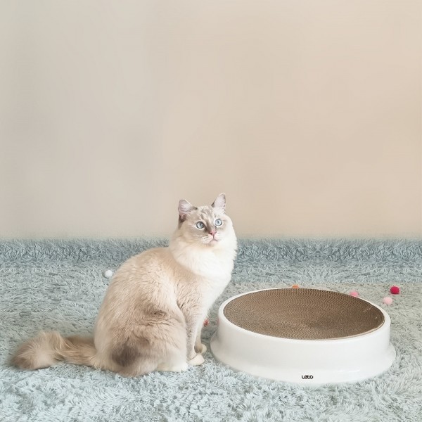 페오펫몰,[행복특가] 레토 고양이 원형 스크래쳐 특대형 50cm LPS-CS02
