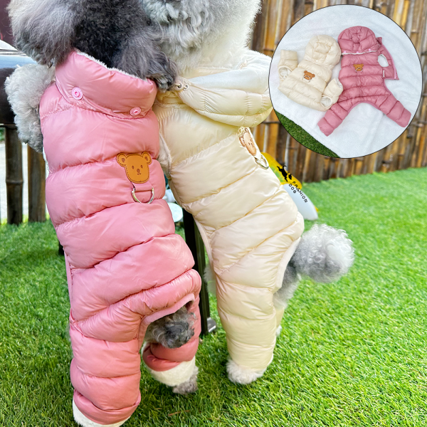 페오펫몰,[패션독]애견의류,강아지옷,강아지겨울옷,강아지패션,강아지패딩,웰론후드패딩바지