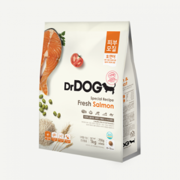 페오펫몰,[닥터독] 피부모질 사료 6kg (2kg*3개) [최저가]