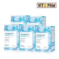 [5통] 비타파우 쏘헬시 콘드로이친 100 (30포) 강아지 관절 영양제 애견 슬개골