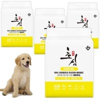 초심패드 옐로우 무향 강아지 배변 패드 프리미엄 200매(50매x4개)