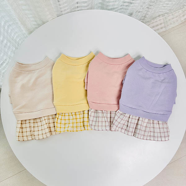 캔디 맨투맨 레이어드 원피스(S-2XL)