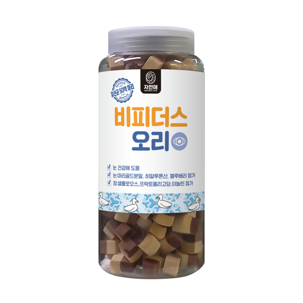페오펫몰,자연애 비피더스 오리 500g