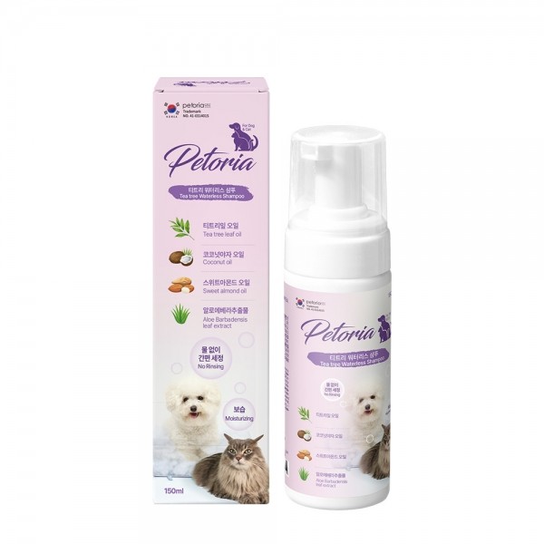 [펫토리아] 티트리 워터리스 샴푸 150ml