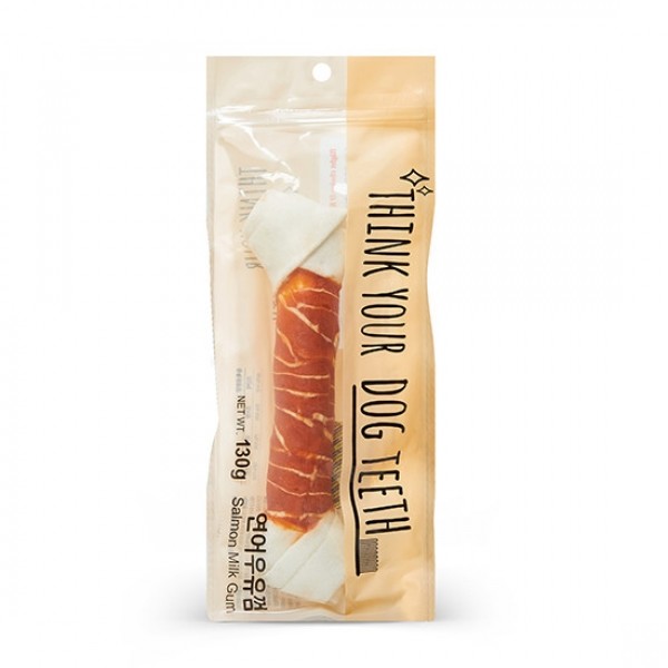 페오펫몰,[멤버십 비밀가격][더주스] 띵독 연어 우유껌 1P