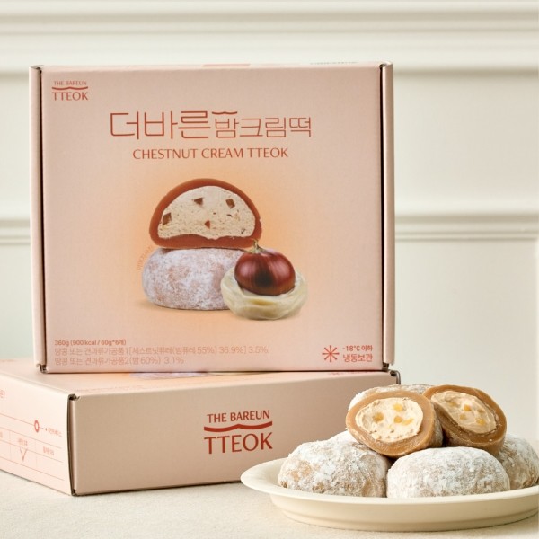 페오펫몰,[더바른떡] 밤크림떡 360g