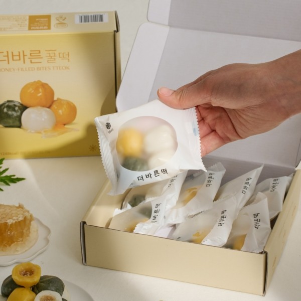 페오펫몰,[더바른떡] 삼색꿀떡 480g