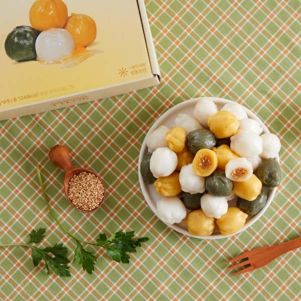페오펫몰,[더바른떡] 삼색꿀떡 480g