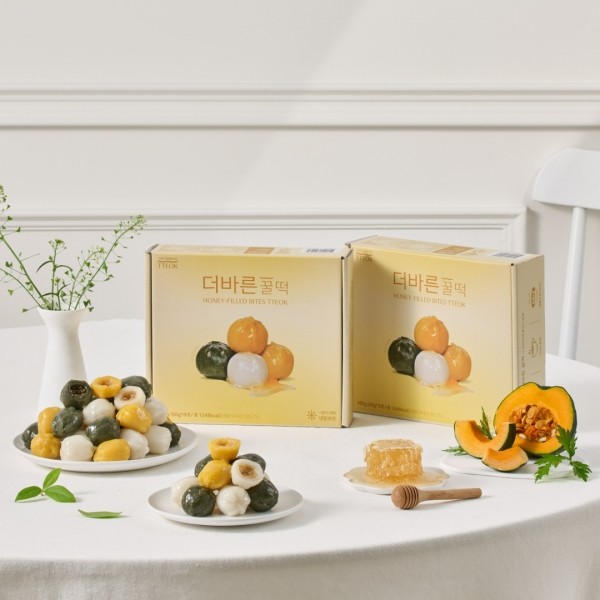 페오펫몰,[더바른떡] 삼색꿀떡 480g