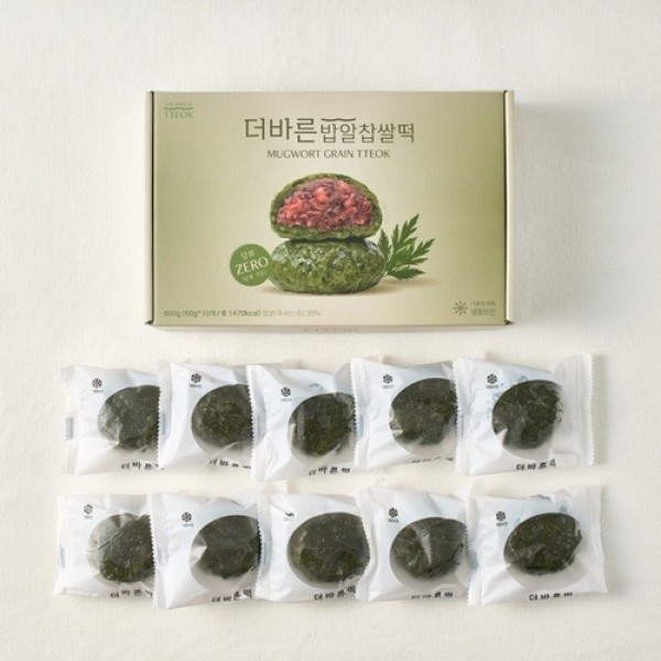 페오펫몰,[더바른떡] 저당 밥알찹쌀떡 600g