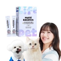 [보름달특가]라이프펫 강아지 고양이 종합영양제 멀티밸런스 시니어 노견 비타민 30포