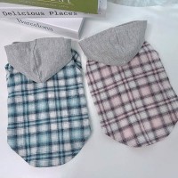 레이어드 후드 체크(S-2XL)