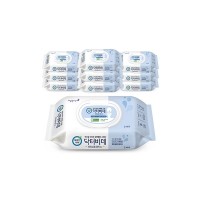 [따스한특가][반려인혜택]깨끗한나라 비데물티슈 닥터비데 오리지널 캡형 46매 10개