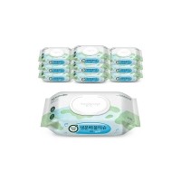 [반려인혜택]깨끗한나라 생분해 물티슈 에코 캡형 70매 10개