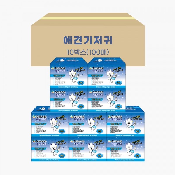 페오펫몰,아몬스 암컷 기저귀 초미니 10매 10개(1박스)