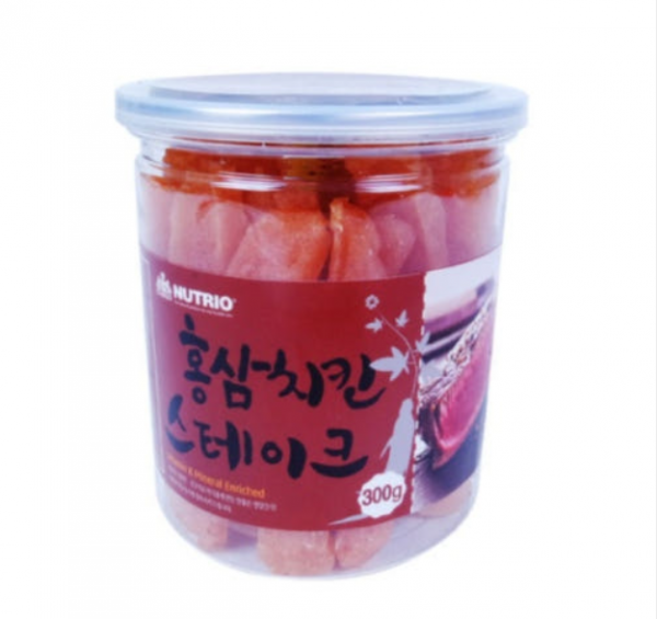 페오펫몰,[뉴트리오] 홍삼 치킨 스테이크 300g [최저가]