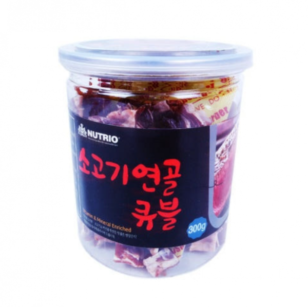 페오펫몰,[뉴트리오] 소고기 연골 큐블 300g [최저가]