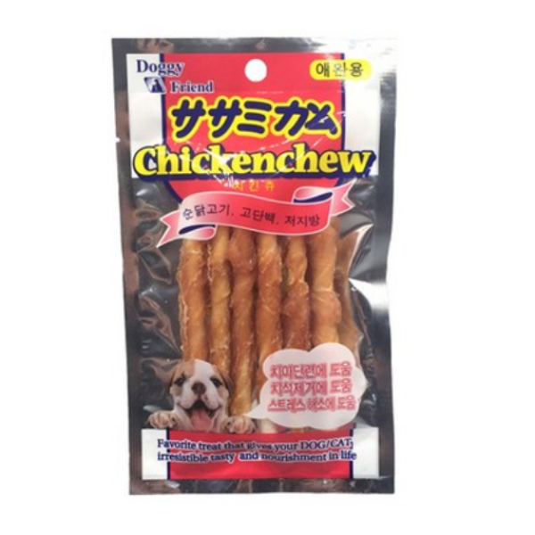 페오펫몰,[도기프랜드] 치킨츄 스틱 6개입 [최저가]