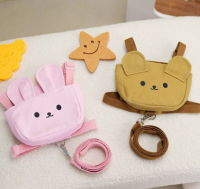 [앨리독] 동물주머니 하네스 S,L 2종 (브라운,핑크) [최저가]