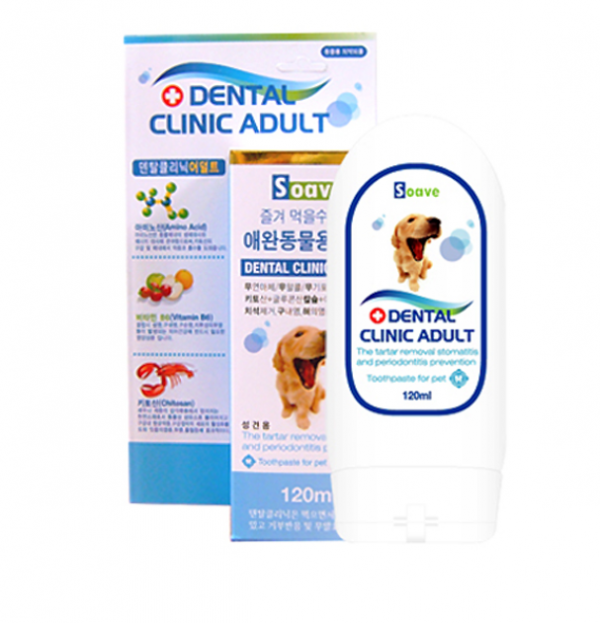 페오펫몰,[쏘아베] 덴탈클리닉 어덜트 120ml 사과맛 [최저가]