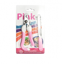 [쏘아베] 핑크 발톱깎기 뺀지형 중형 [최저가]