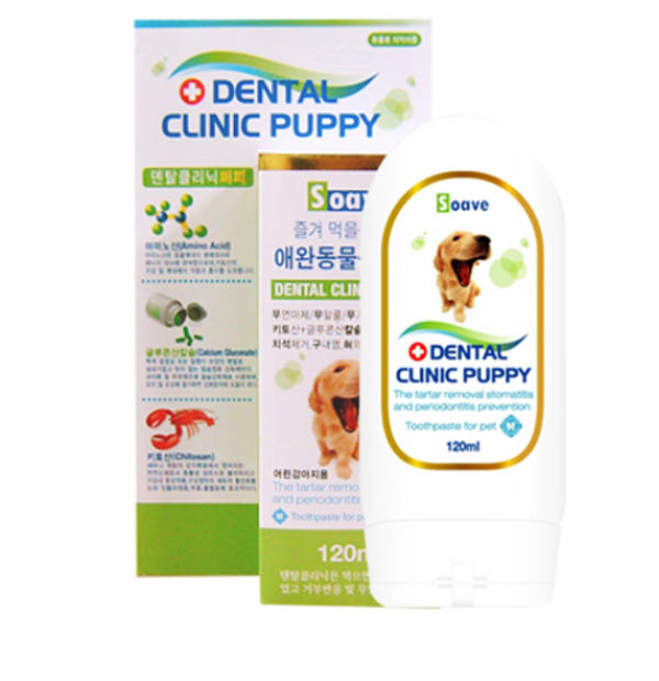 페오펫몰,[쏘아베] 덴탈클리닉 퍼피 120ml 복숭아맛 [최저가]