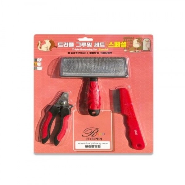 페오펫몰,[리케이] 트리플 그루밍 스페셜 세트 [반려동물]