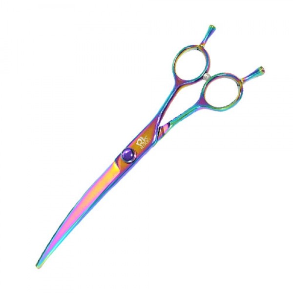 페오펫몰,[리케이] 무지개 커브가위 7인치 C-7670-II [반려동물]