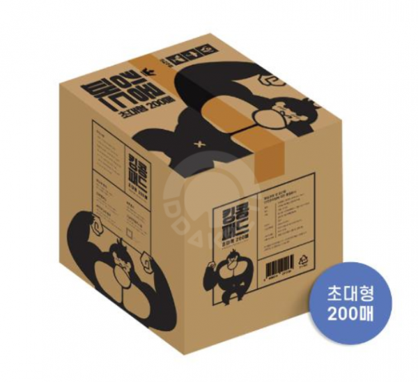 페오펫몰,[킹콩] 패드 초대형 200매 [반려동물]