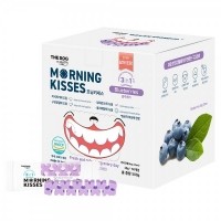 [더독] 모닝 키세스 3in1 블루베리 500g (10g x 50p) [최저가]