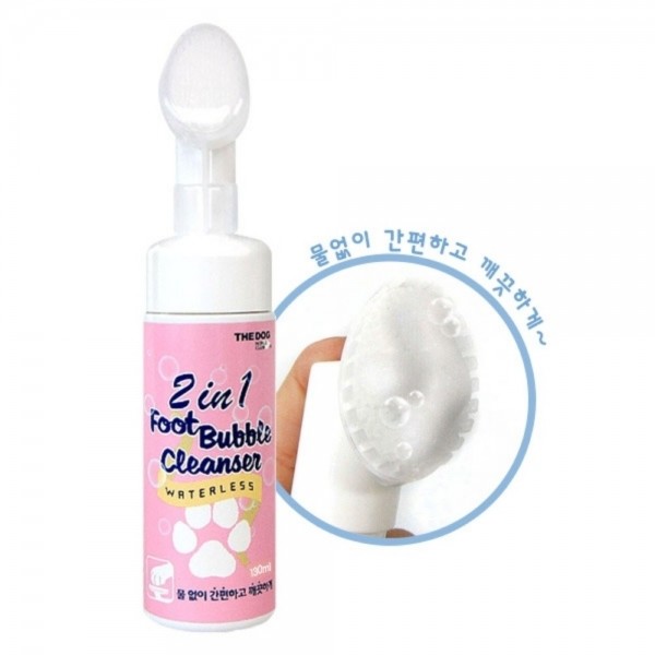 [더독] 2in1 풋 버블 클렌져 130ml [최저가]