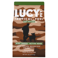 [루시펫] 독 택티컬 퓨얼 치킨, 현미 & 오트밀 13kg 전술사료 특수훈련견 14mm [반려동물]