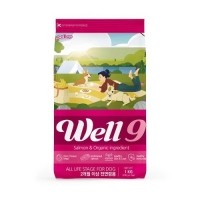 [펠리코] 독 웰나인S 연어1kg [최저가]