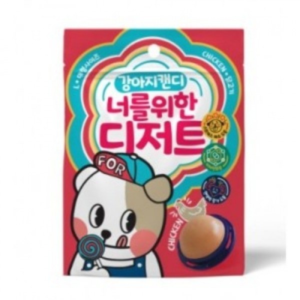 페오펫몰,[너를위한디저트] 강아지 캔디 大 12g [반려동물]