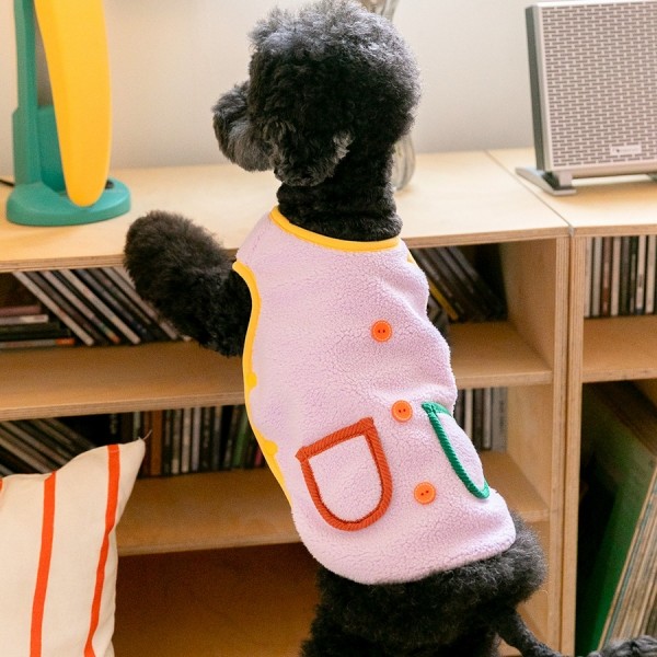 페오펫몰,스캠퍼 팔레트 버튼 베스트 [퍼플]