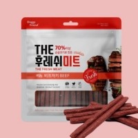 [도기프랜드] 첼시 더 후레쉬미트 져키 220g 대용량 강아지 간식 애견간식[반려동물]