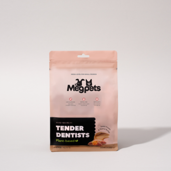 페오펫몰,[메그펫츠] 텐더 덴티스트 비건 덴탈츄21P 147g [최저가]