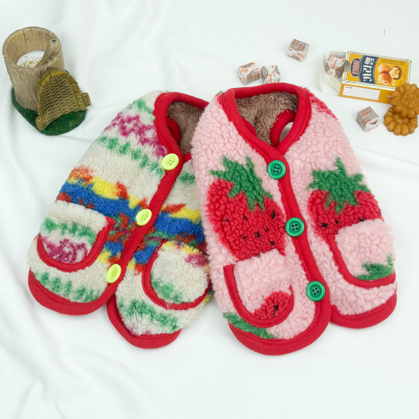 페오펫몰,[주문폭주]국내제작 · 원단고퀄 할머니집에서 입을듯한 귀요미 시골집조끼