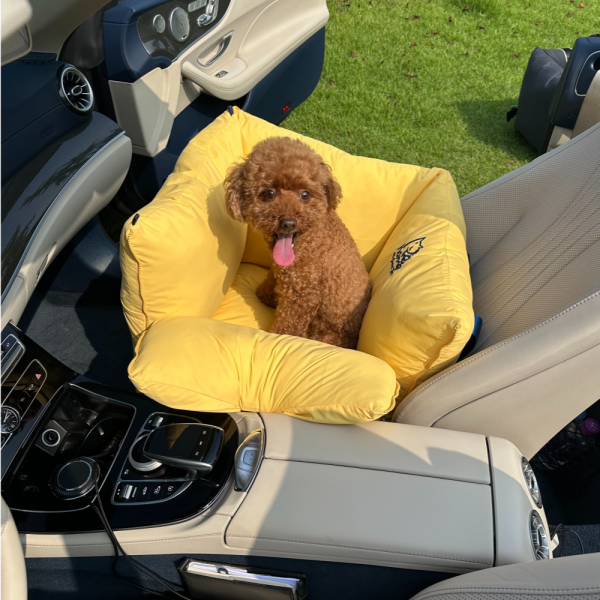 페오펫몰,[스윗테일] [꽃길특가] 핸드메이드 강아지카시트 딥그레이 [반려동물]