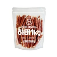 [멤버십 비밀가격][하마간식] 오리 1kg 강아지 대용량 간식 [반려동물]